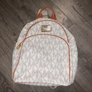 Michael Kors Small Leather signature backpack
